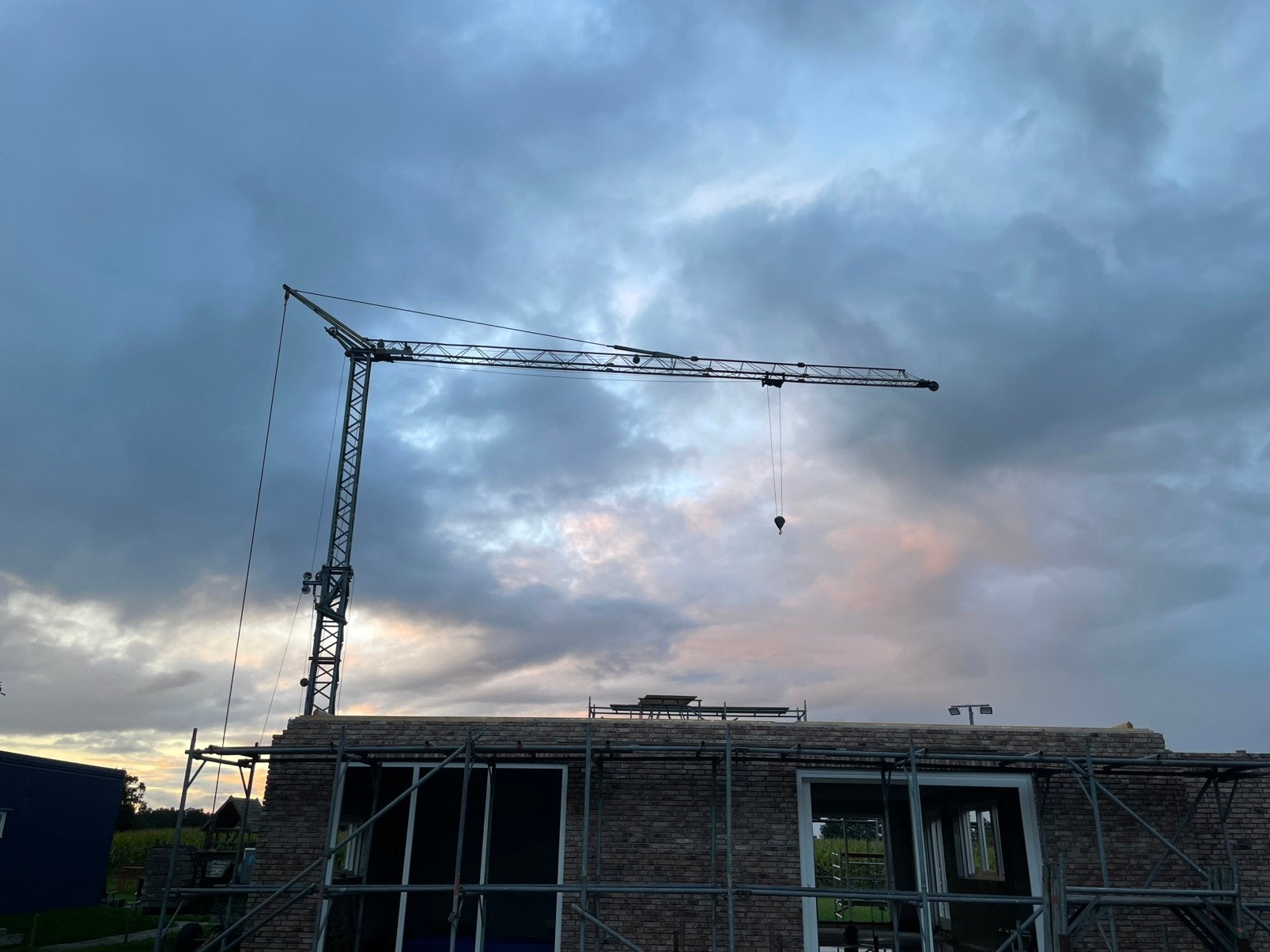 Mobiele Bouwkraan/Torenkraan/Hijskraan 14,5 meter, Ophalen, Kraan