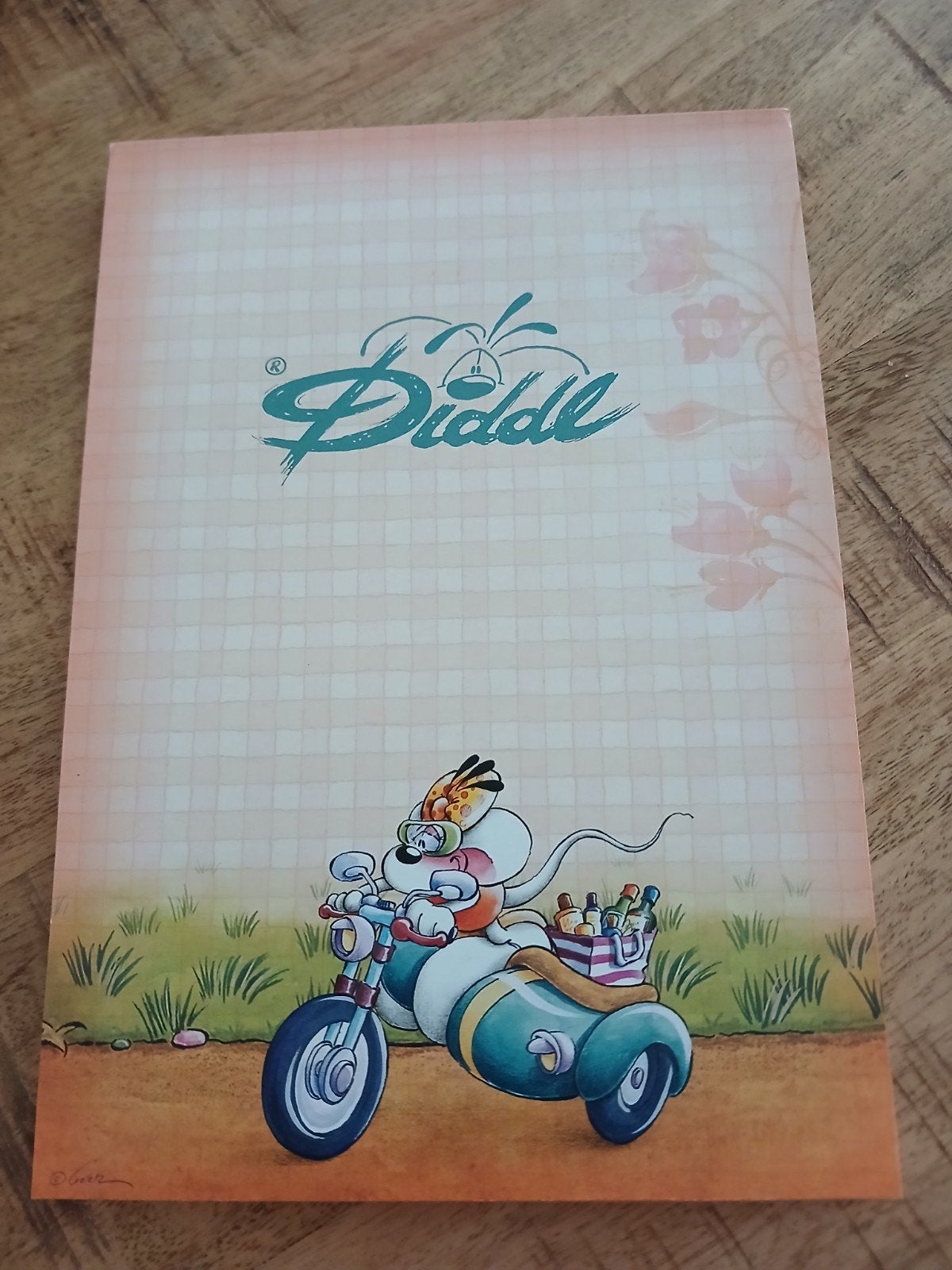 Diddl blok 041299.008, Ophalen, Zo goed als nieuw, Papier, Kaart of Schrift