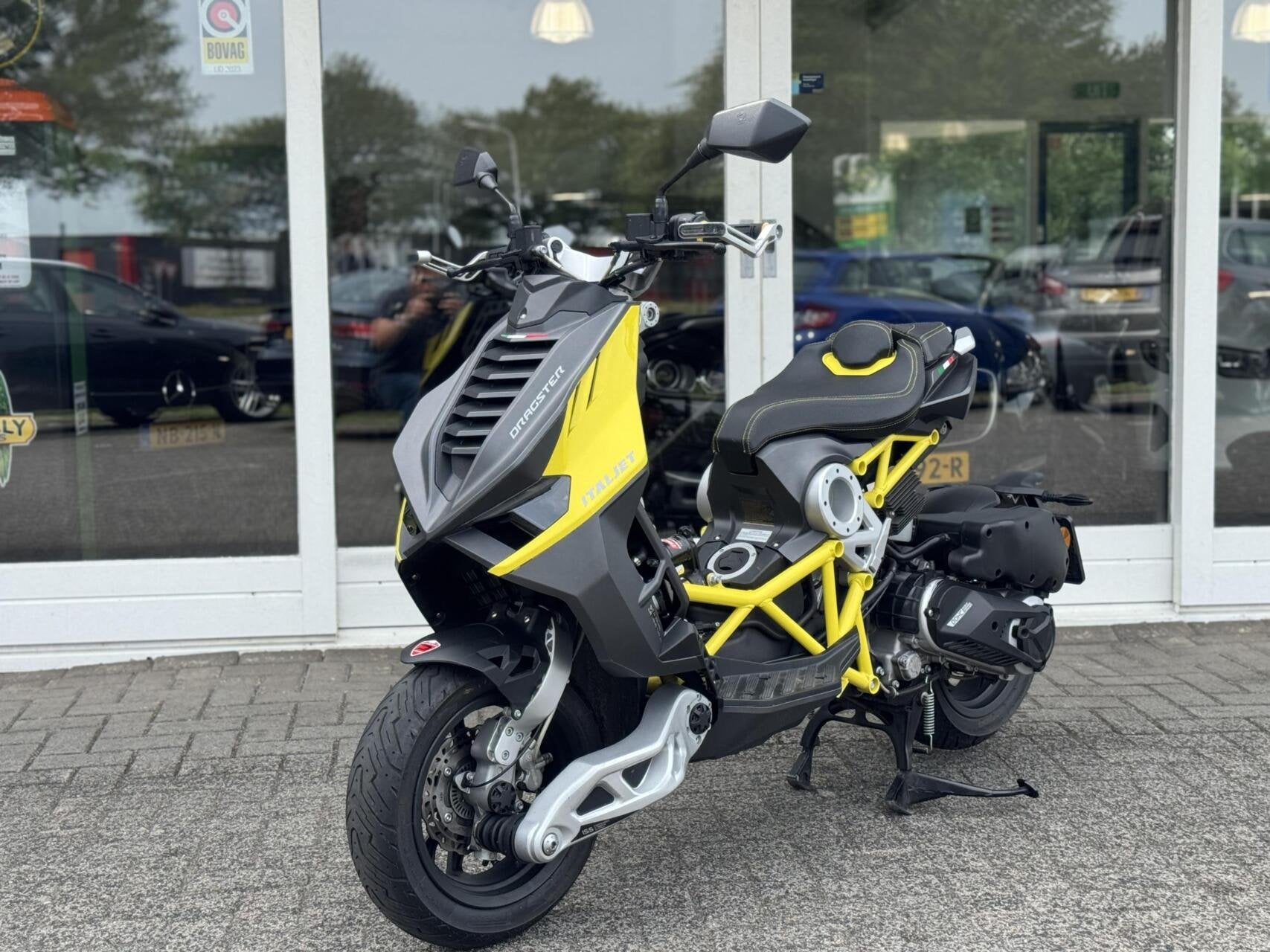 Italjet Dragster 200cc, Akrapovic uitlaat, Malossi koppeling, Motoren, Italjet.com, Via Dell'Agricoltura 23, 40023 Castel Guelfo Di Bologna (Bologna), Italië