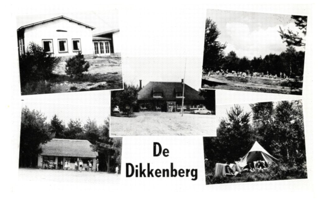 969004	Bennekom	De Dikkenberg	 	 VVV infokaart Niet gelopen, Ophalen of Verzenden, 1960 tot 1980, Ongelopen, Gelderland
