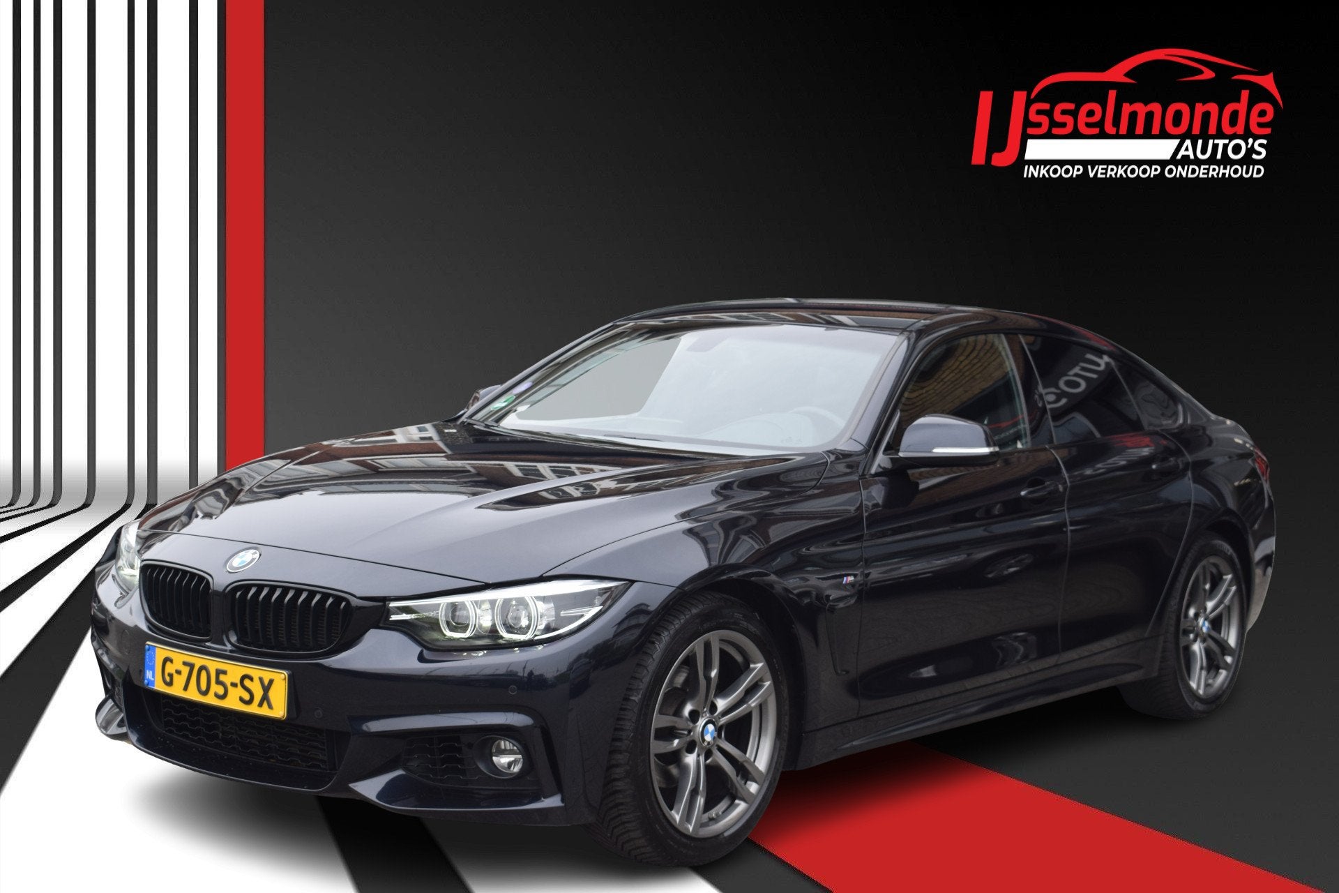 BMW 4 Serie Gran Coupé 418i Executive AUT. M-Sport NAP Deal, Auto's, Automaat, Euro 6, Alcantara, Zwart