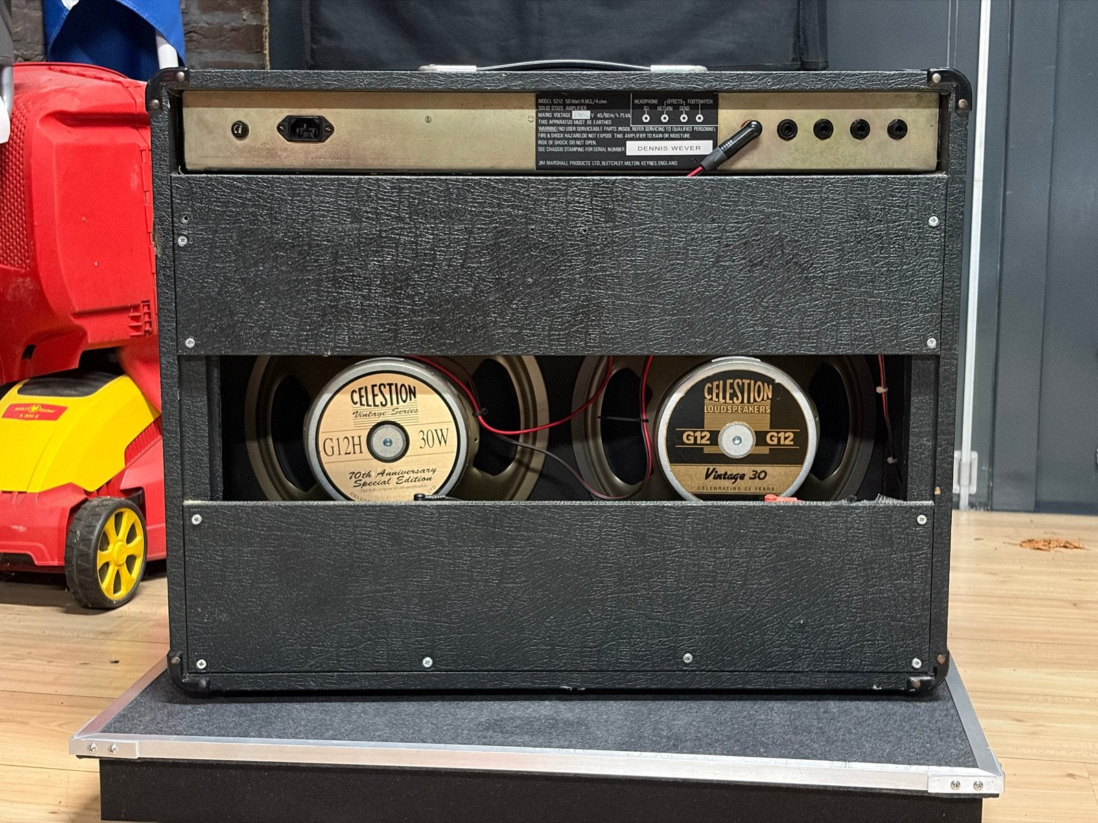Marshall 5212 Split Channel Reverb (Solid State JCM800), Ophalen, Gebruikt, Gitaar, 50 tot 100 watt