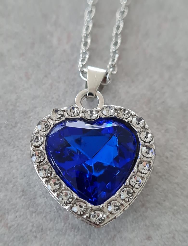 Ketting met mooie hanger, Sieraden, Tassen en Uiterlijk, Kettingen, Ophalen of Verzenden, Nieuw, Zilver, Overige materialen