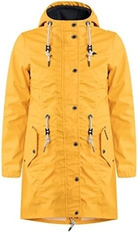 Schmuddelwedda Altiplano Regenjas Mosterdgeel met Fleece, Schmuddelwedda, Ophalen of Verzenden, Zo goed als nieuw, Geel