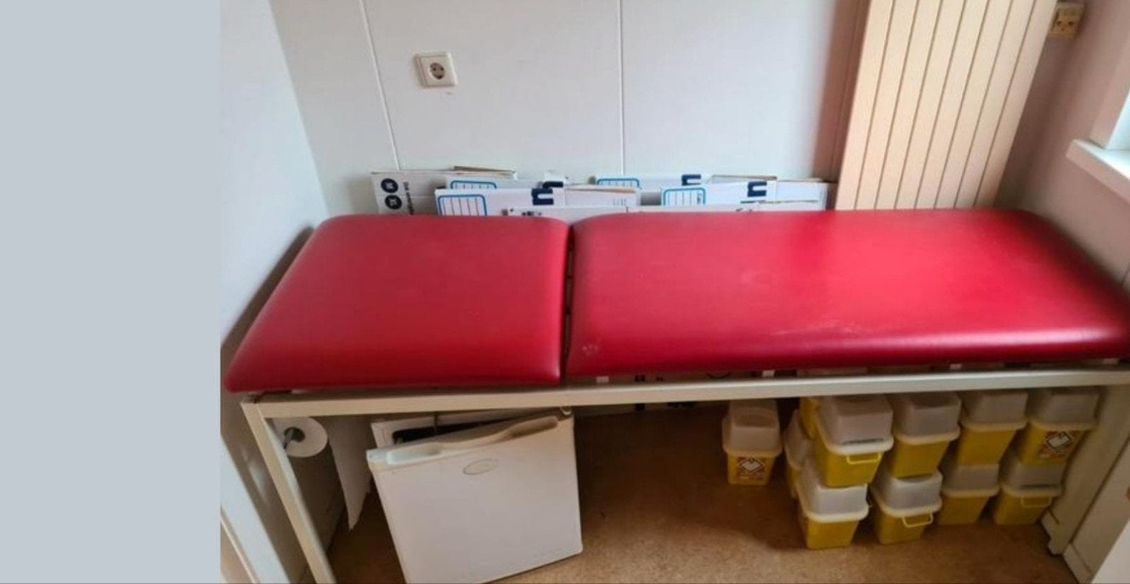 behandeltafel., Ophalen, Gebruikt