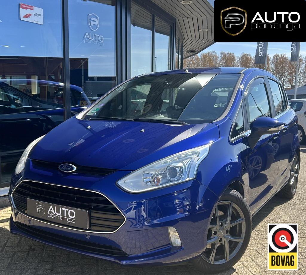 Ford B-Max 1.0 EcoBoost Titanium 101PK | 2e Eigenaar | Volle, Auto's, Ford, Bedrijf, Te koop, B-Max, ABS, Achteruitrijcamera, Airbags