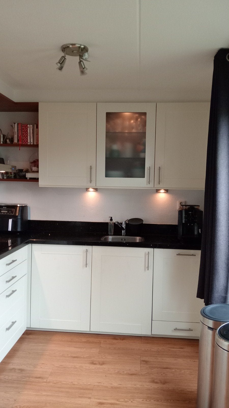 complete keuken, Ophalen, Wit, Composiet