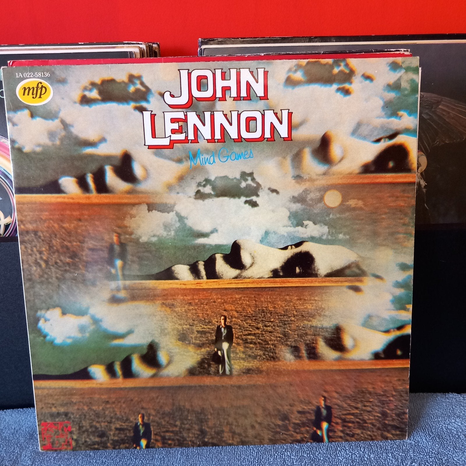 Lp John lennon mind games, Ophalen of Verzenden