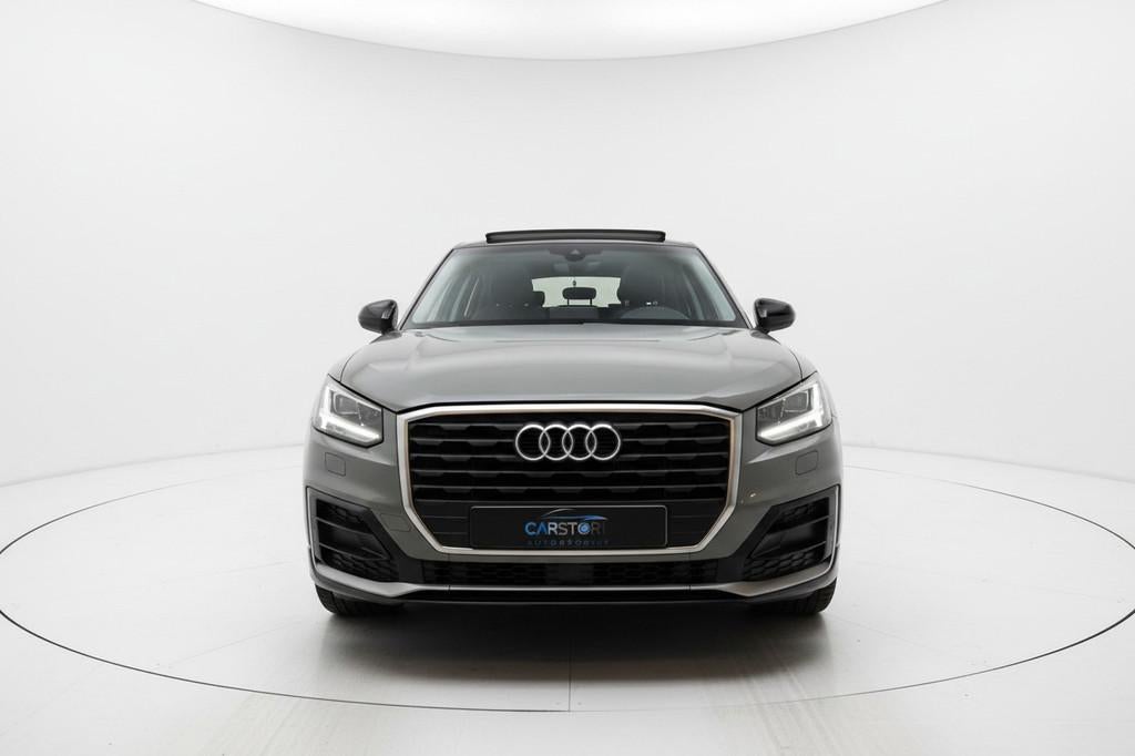Audi Q2 1.4 TFSI CoD S LINE NARDO GREY PANO SFEER CAMERA, Auto's, Gebruikt, 4 cilinders, 150 pk, Leder