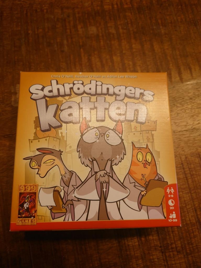 Schrödingers Katten - Zo goed als nieuw bordspel, Ophalen of Verzenden, Zo goed als nieuw