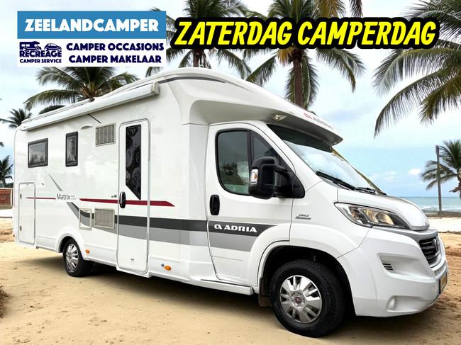 Adria MATRIX M 670 SC (bj 2016), Caravans en Kamperen, Bedrijf, Elektrische ramen, Adria, Half-integraal