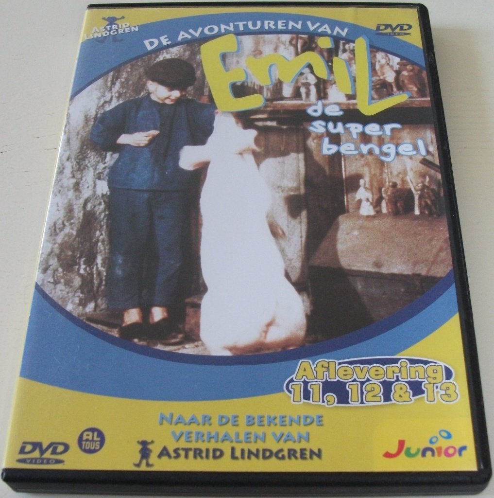 Dvd *** EMIL ***, Cd's en Dvd's, Avontuur, Alle leeftijden, Tv-serie, Zo goed als nieuw