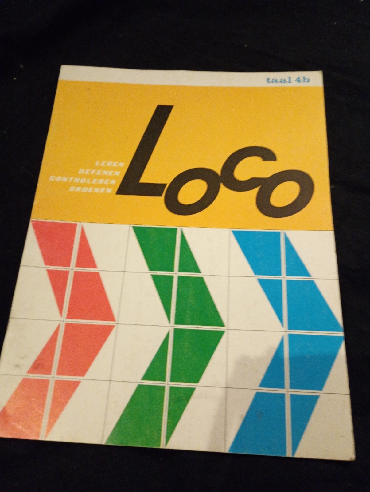 Vintage Loco boekje - Taal 4B (24 stenen), Ophalen of Verzenden, Gebruikt, Taal en Lezen