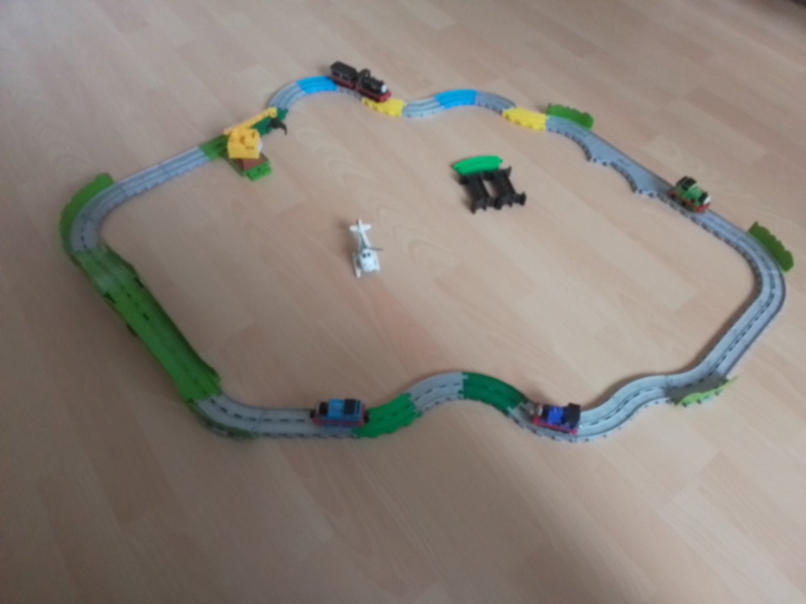 Thomas de Trein Spoorbaan met Treinen en Accessoires, Ophalen of Verzenden, Gebruikt