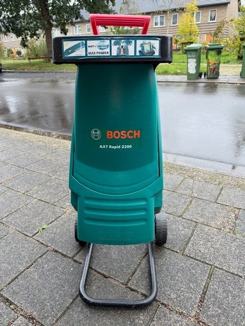 Bosch AXT Rapid 2200 Elektrische Hakselaar, Ophalen of Verzenden, Gebruikt, Elektrisch, Bosch