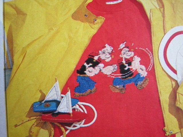 Borduurpatroon   Popeye  nr  779 85 do, Verzenden, Nieuw, Handborduren, Patroon