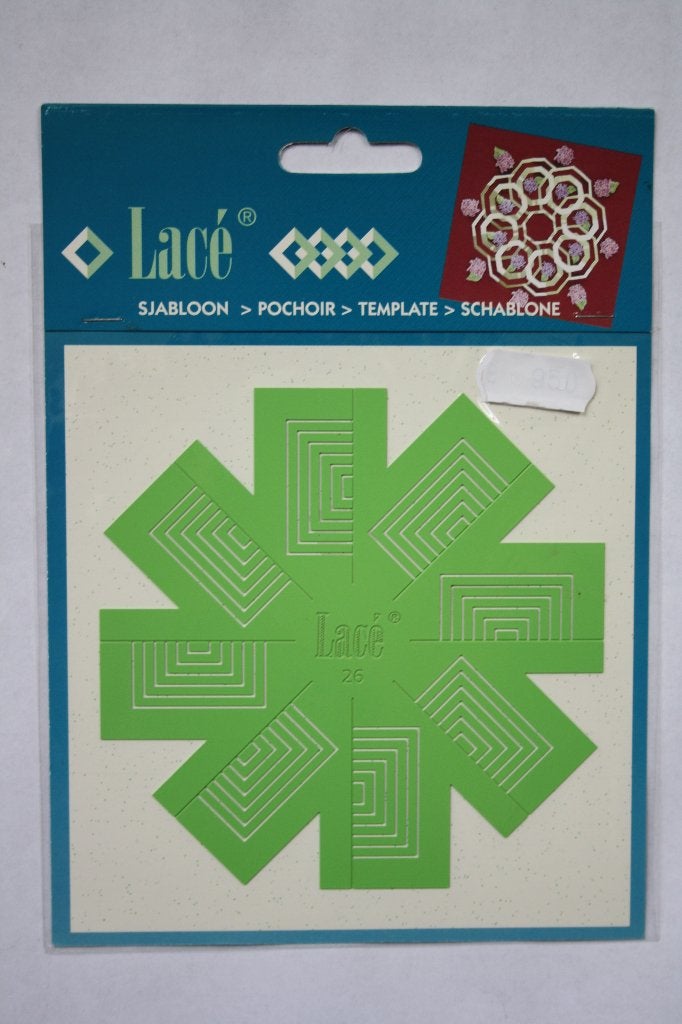 Lace snij-vouwmal rond nr.26, Verzenden, Nieuw, Overige thema's, Pons of Mal