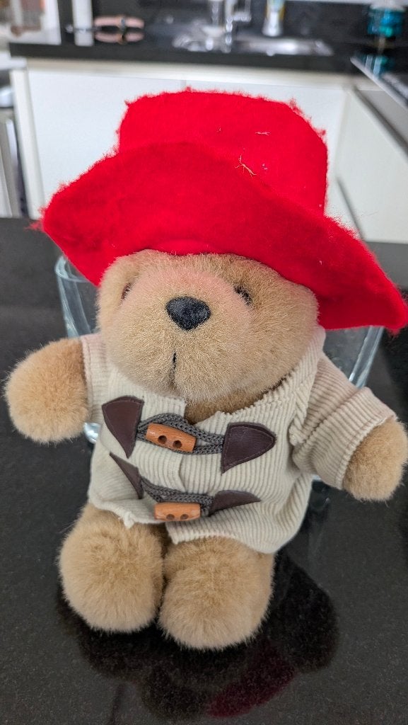 Paddington Beer, Verzamelen, Beren en Cherished Teddies, Ophalen of Verzenden, Gebruikt, Stoffen beer, Overige merken