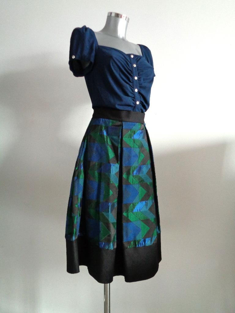 Closet London rok maat 38 met Monique Collignon blouse, NEW, Maat 38/40 (M), Overige kleuren, Nieuw, Ophalen of Verzenden