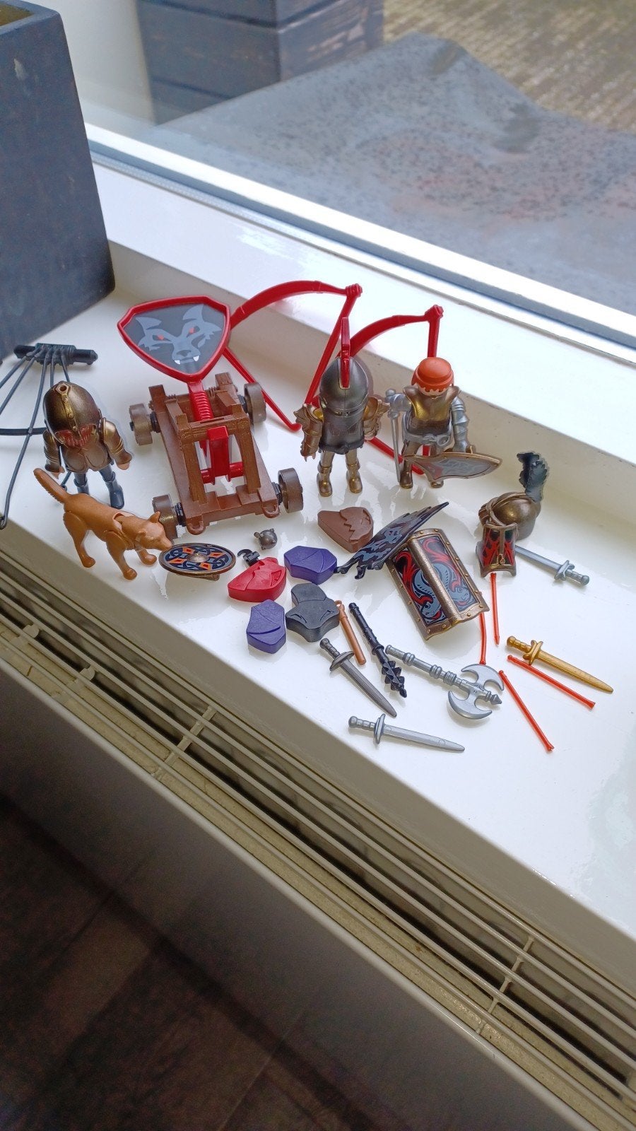 Playmobil wolvenridders div onderdelen o.a. 4808 4809 4807, Gebruikt, Losse onderdelen, Overige typen, Ophalen of Verzenden