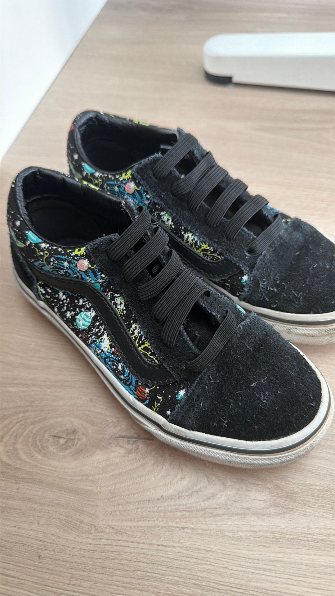 Glow in the dark Vans maat 30,5, Ophalen, Zo goed als nieuw, Jongen of Meisje, Schoenen
