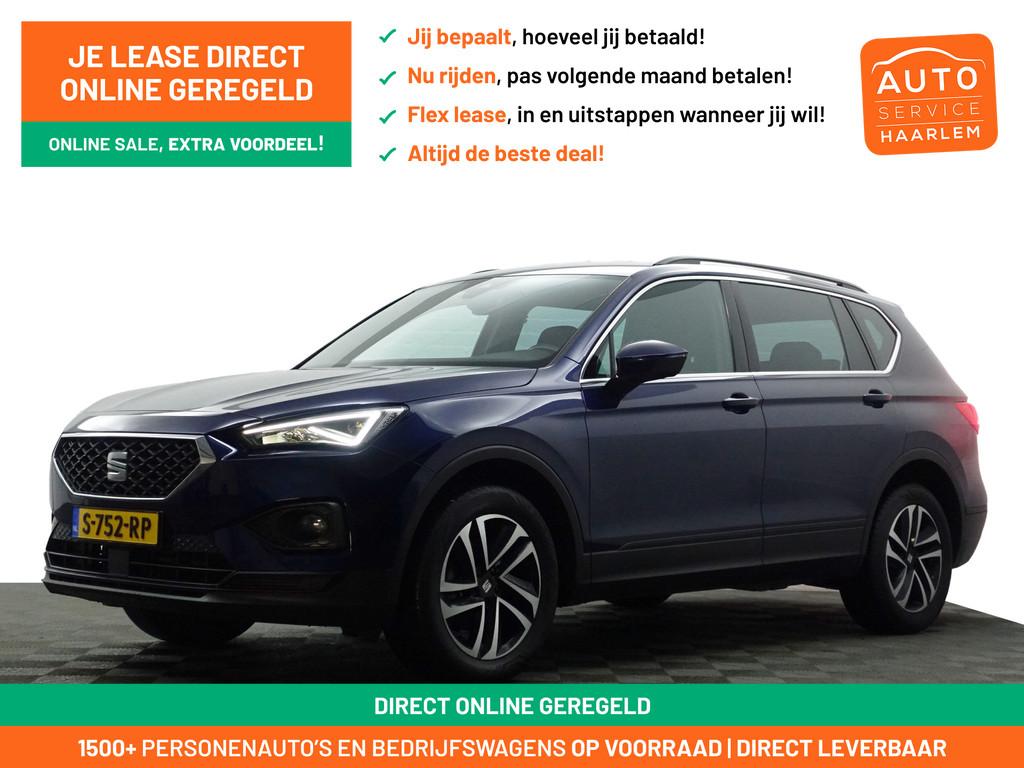SEAT Tarraco 1.5 TSI Style Business Intense Aut- 7 Pers, Car, Auto's, Seat, Stof, 4 cilinders, Blauw, 7 stoelen