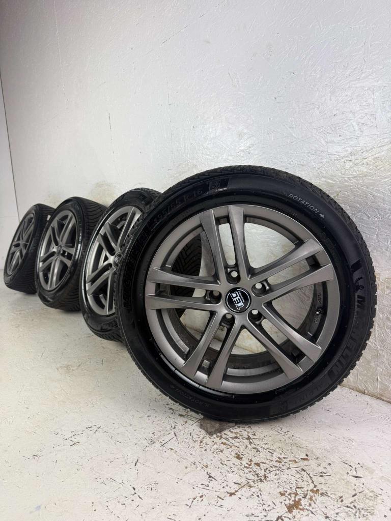 Opel Astra Corsa meriva Zafira velgen 16" 5x110 winterset, Auto-onderdelen, Banden en Velgen, Niet ingevuld, Gebruikt, 16 inch