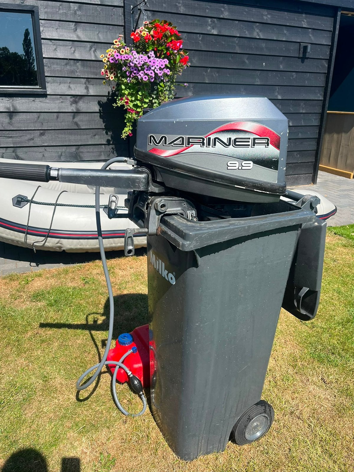 Mariner 9,9pk 2takt kortstaart yam360s, Ophalen, Gebruikt, Benzine, 5 tot 10 pk