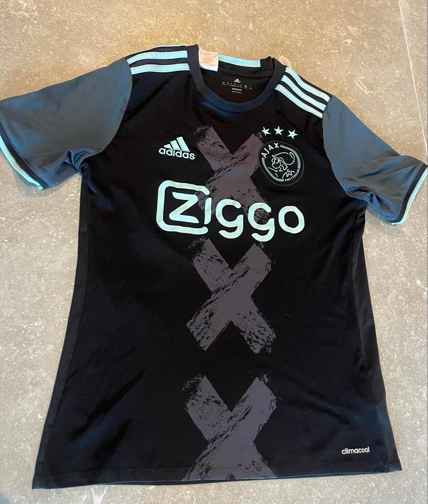 Ajax uitshirt 2017/2018 - Maat 13-14, Maat XS of kleiner, Ophalen of Verzenden, Gebruikt, Shirt