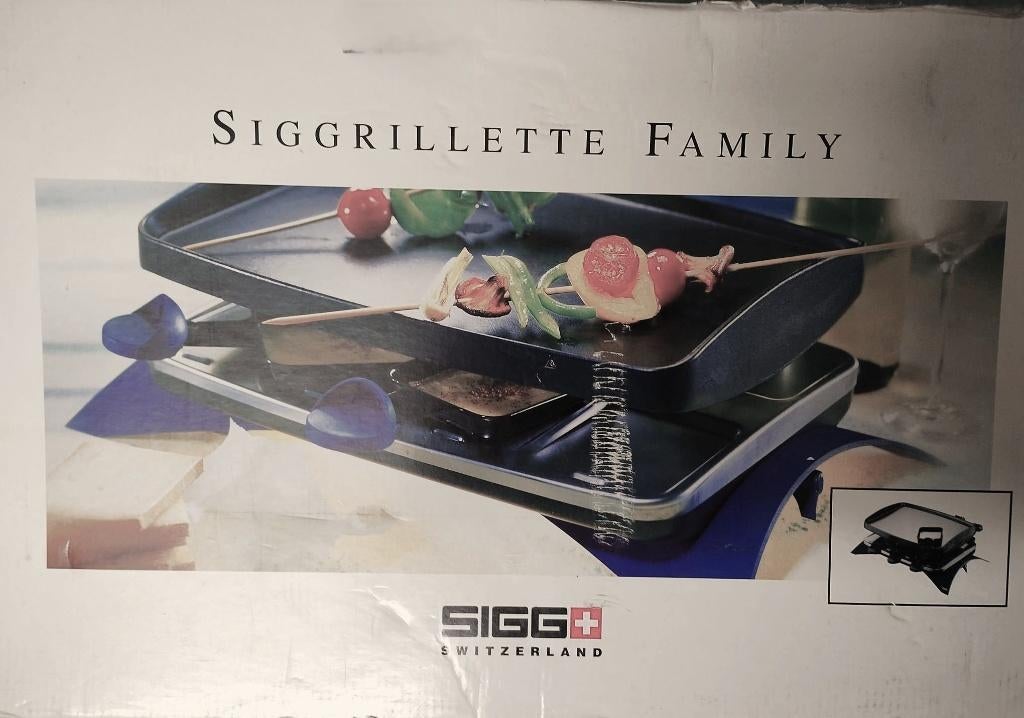 8 pers. SIGG Sigrillette__Multifunctionele grill, Ophalen, Gebruikt