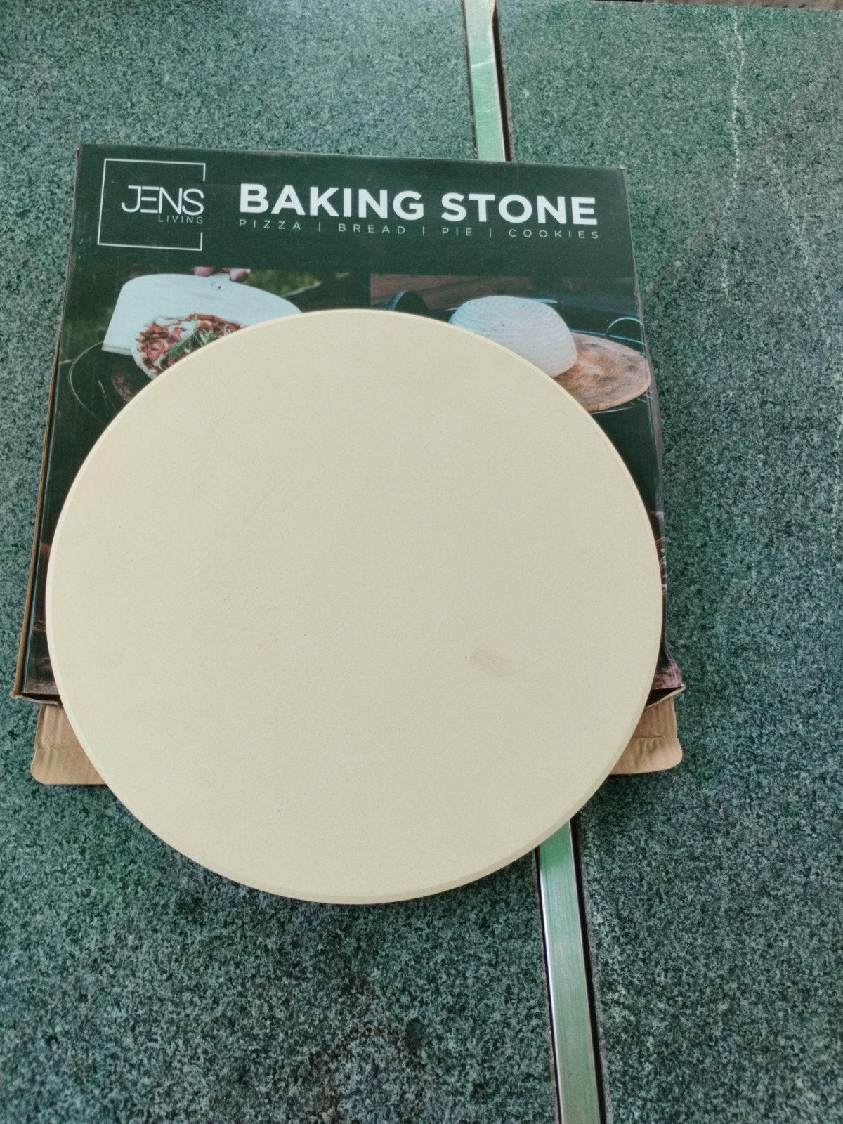 Jens Living Baksteen voor Pizza, Brood, Taart en Koekjes, Huis en Inrichting, Beige, Overige typen, Nieuw, Ophalen of Verzenden