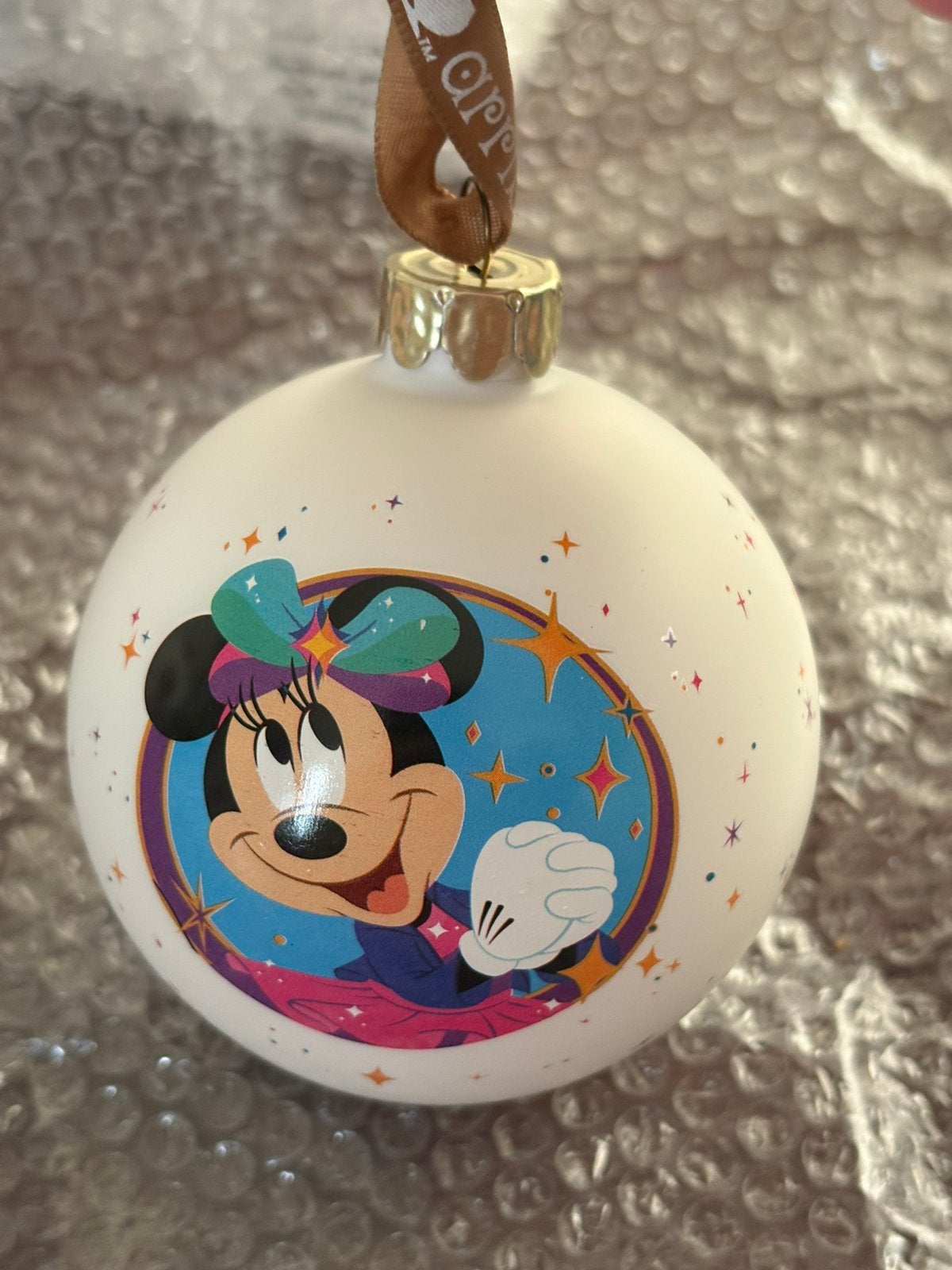 Disney parks anaheim arribas minnie ornament, Ophalen of Verzenden, Zo goed als nieuw, Beeldje of Figuurtje