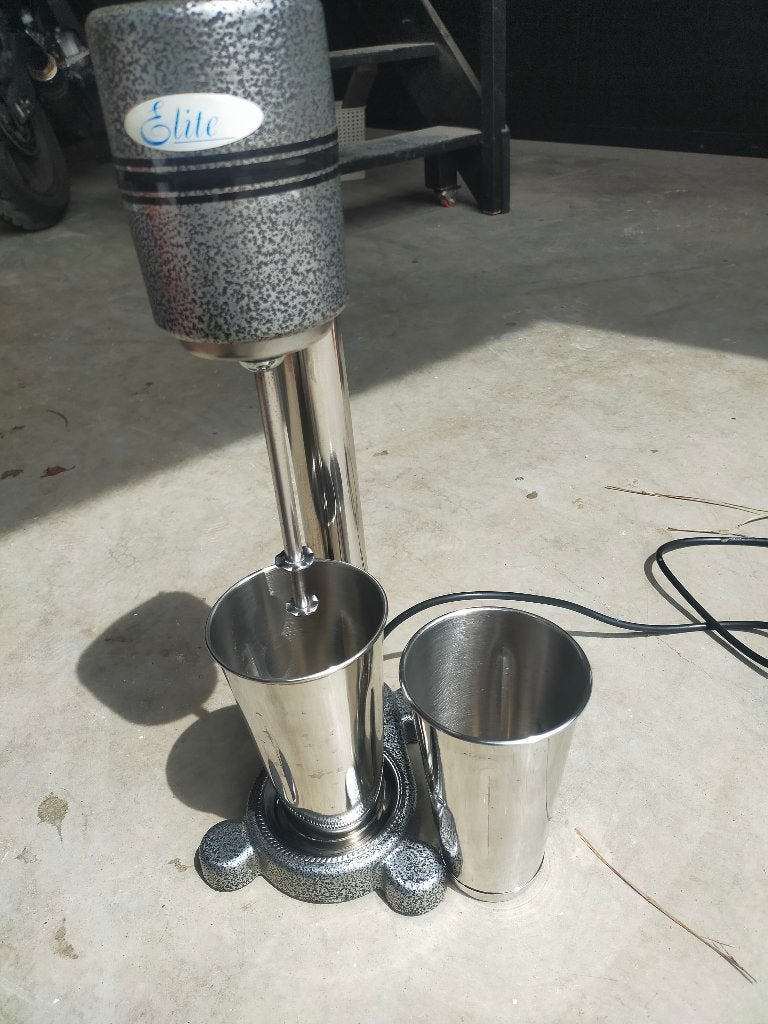 milkshake machine, Ophalen