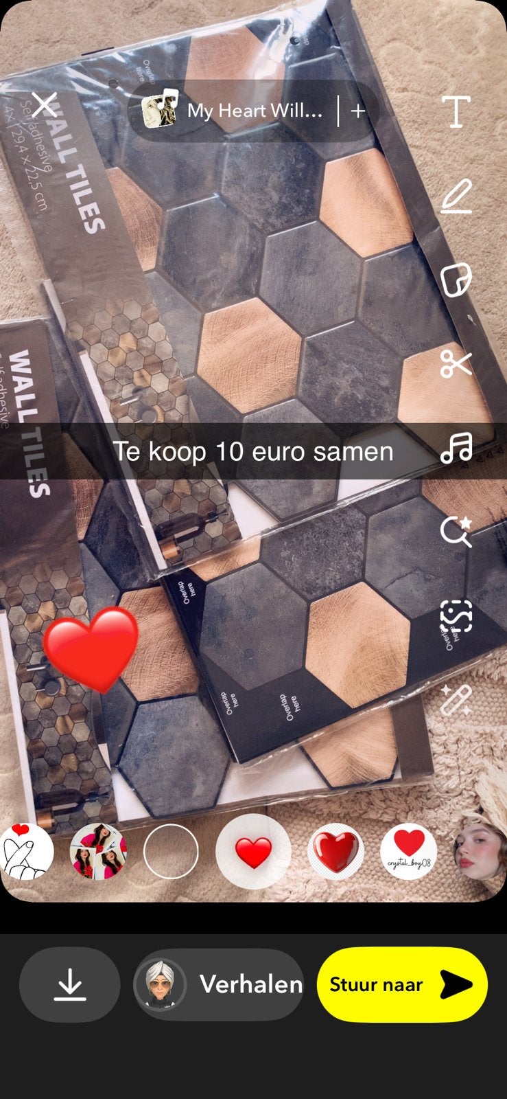 Plak tegels, Ophalen of Verzenden, Zo goed als nieuw