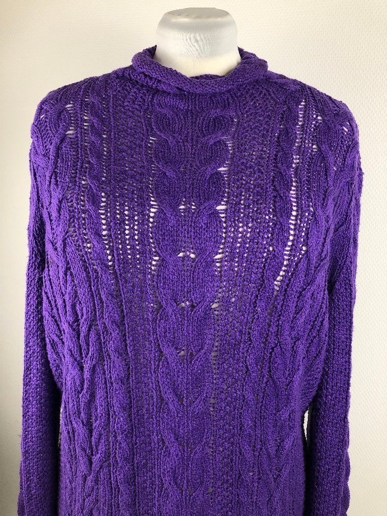 Ralph Lauren Trui  (mt: 42) 26,5/8295, Paars, Maat 42/44 (L), Ophalen of Verzenden, Zo goed als nieuw