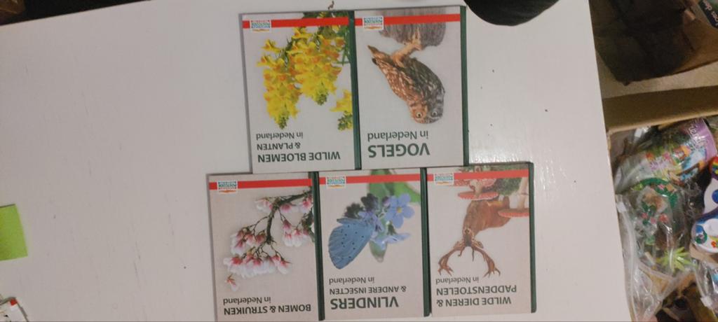 Natuurboeken Nederland: Vogels, Bloemen, Vlinders, Bomen, Boeken, Ophalen of Verzenden, Zo goed als nieuw, Natuur algemeen, Onbekend