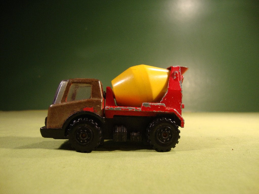 TONKA BETON MIXER CEMENT AUTO, METAAL, Ophalen of Verzenden, Gebruikt, Auto