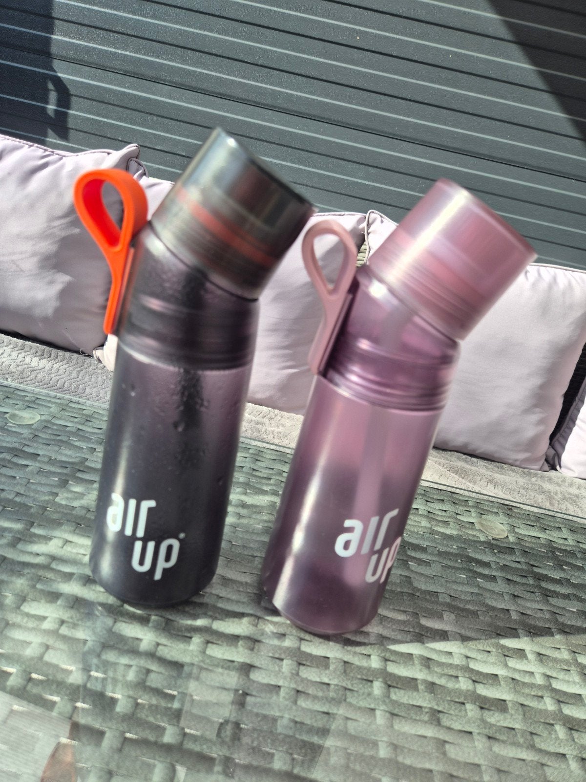 Air Up drinkflessen - Zwart en Roze, Ophalen of Verzenden, Gebruikt