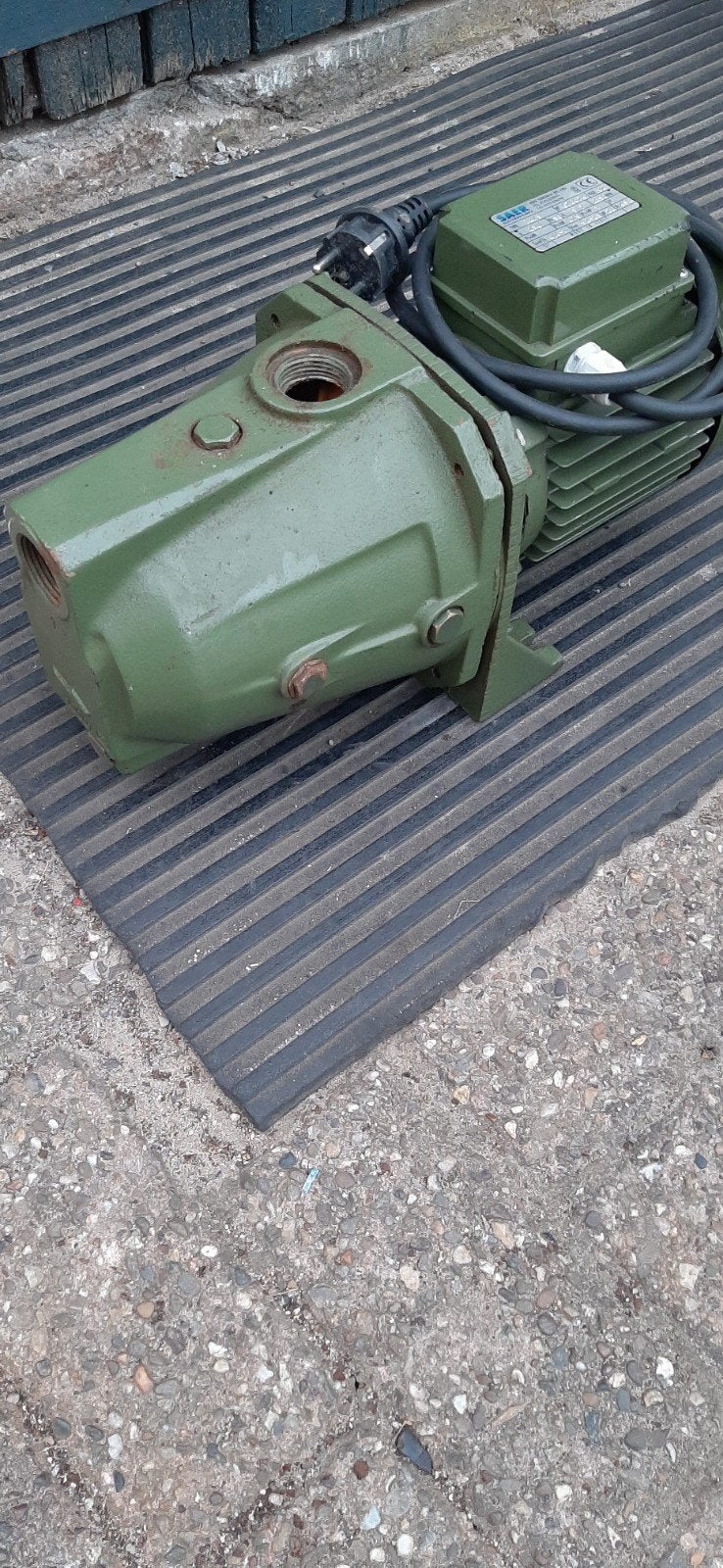 SAER  waterpomp, Ophalen, Beregeningspomp