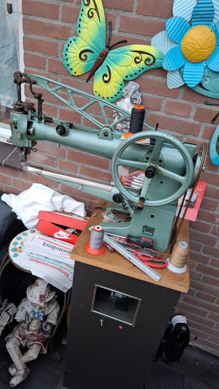 Claes Naaimachine 20-1 - Industriële Schoenmaker Naaimachine, Hobby en Vrije tijd, Naaimachines en Toebehoren, Overige merken