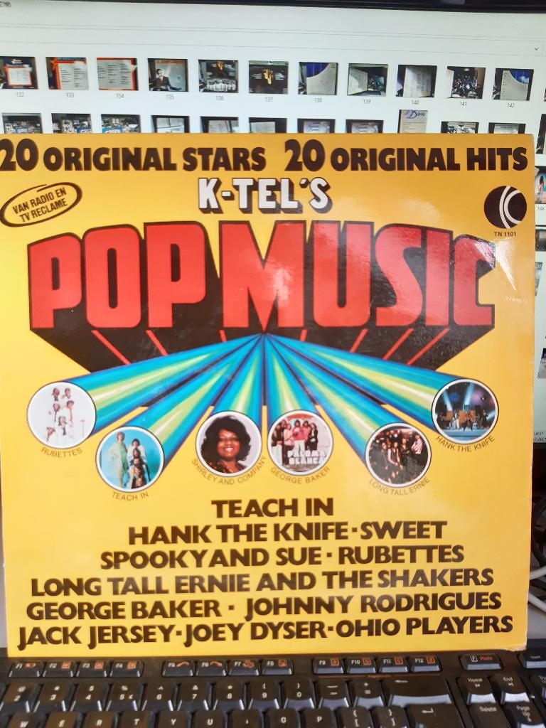 lp K-Tel's pop music (Z196-4), Ophalen of Verzenden, Gebruikt, 12 inch, Pop
