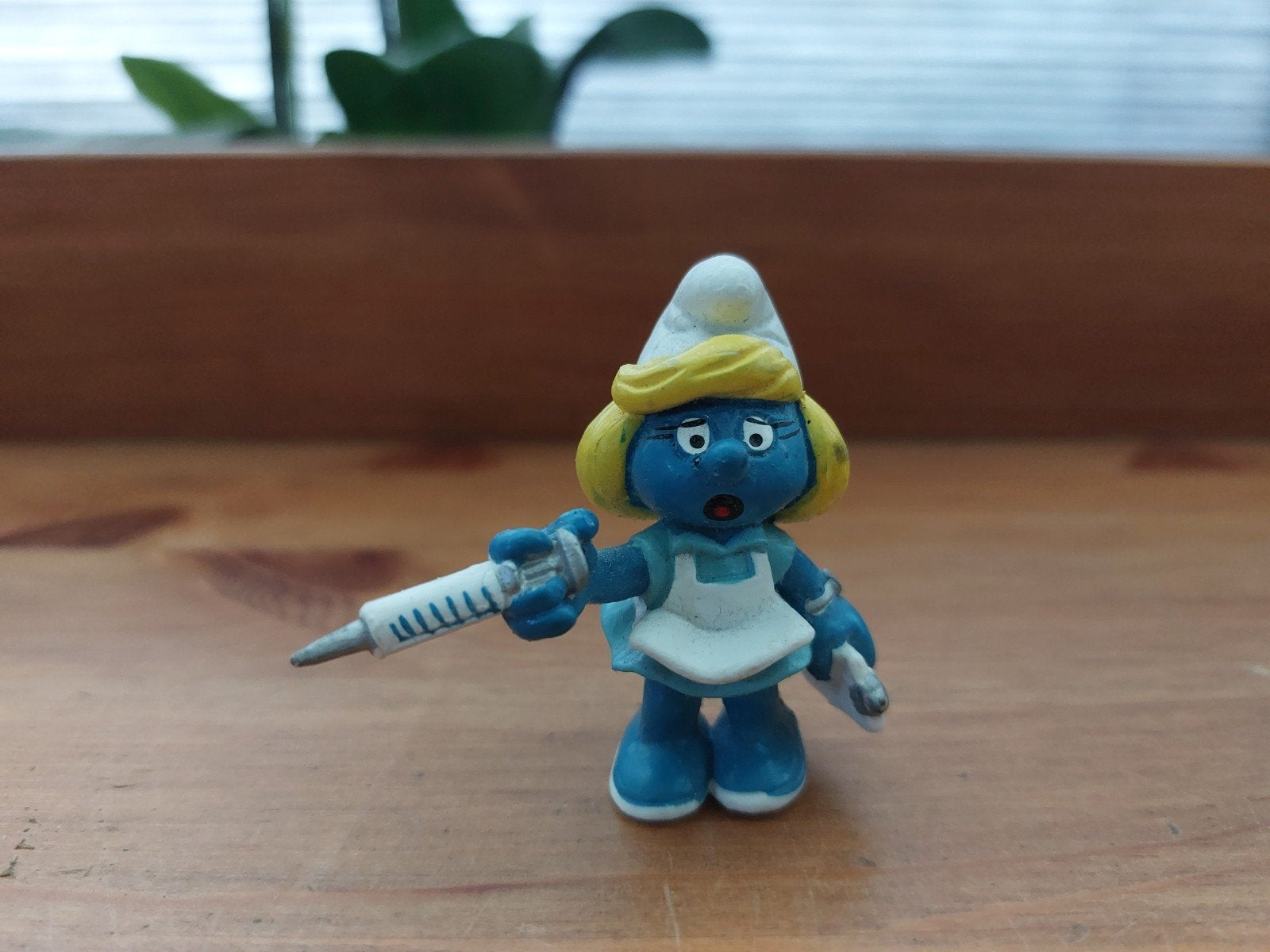 Verpleegkundige smurfin 20139 De Smurfen, Verzamelen, Ophalen of Verzenden