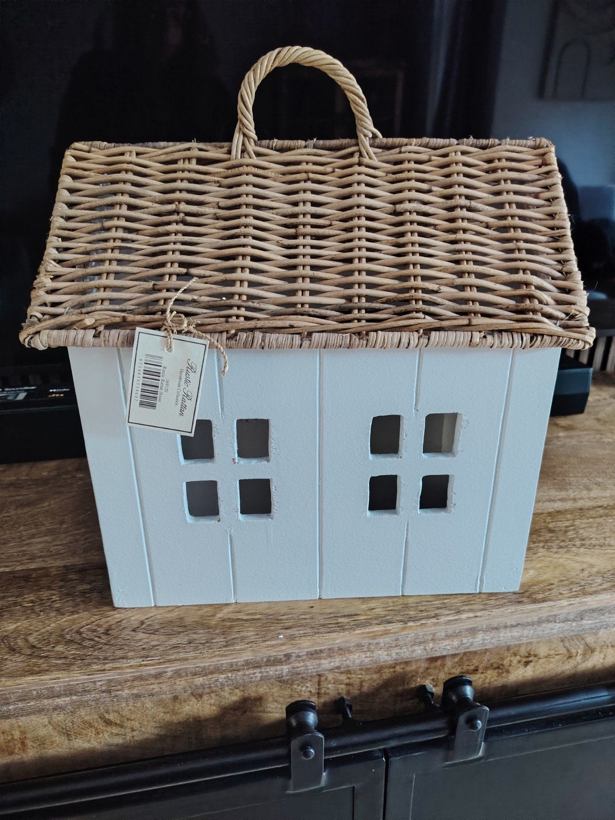 Riviera Maison Huisje - Zo goed als nieuw, Hout, Ophalen of Verzenden, Wit, Landelijk