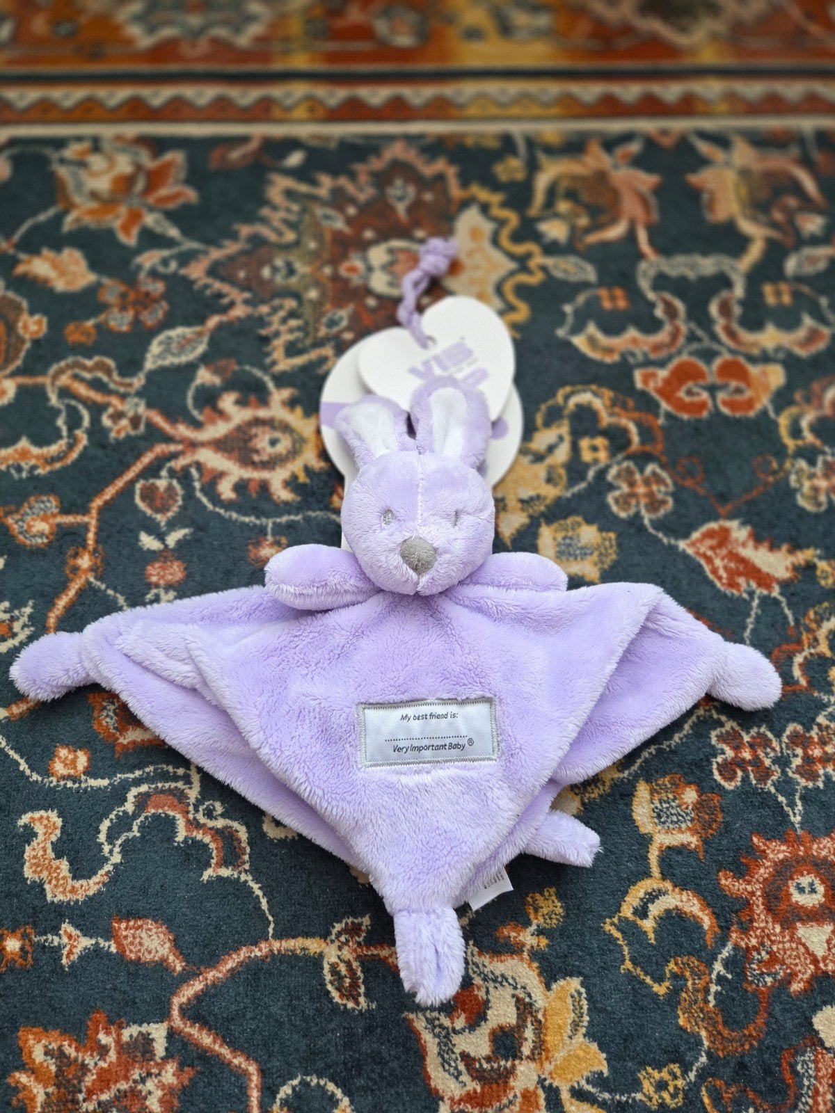 Nieuw VIB Knuffeldoekje Konijn Paars, Paars, Overige merken, Overige karakters, Nieuw