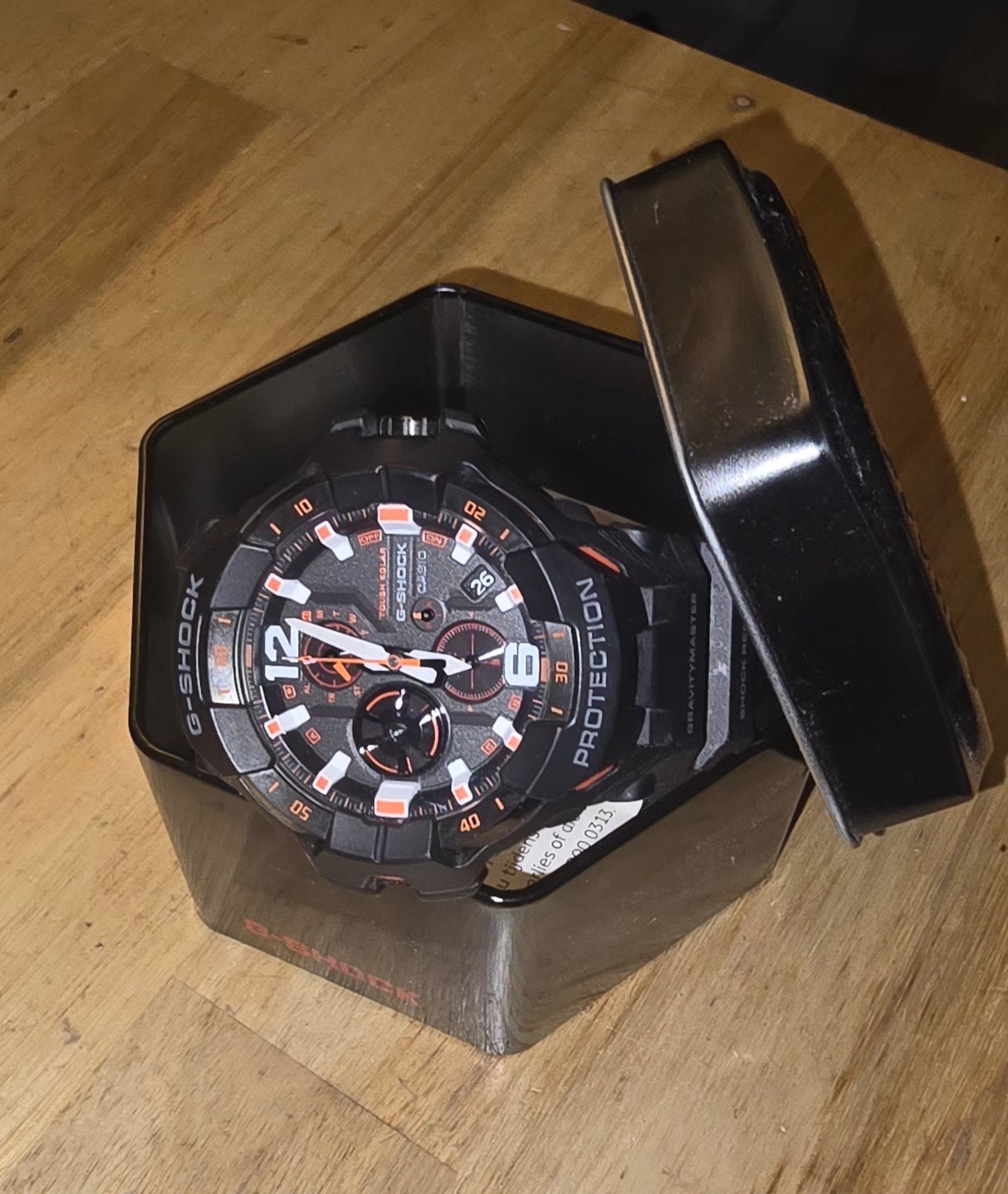 Casio G-Shock GR B300 Gravitymaster Solar Carbon Core Nieuw, Casio, Kunststof, Polshorloge, Nieuw