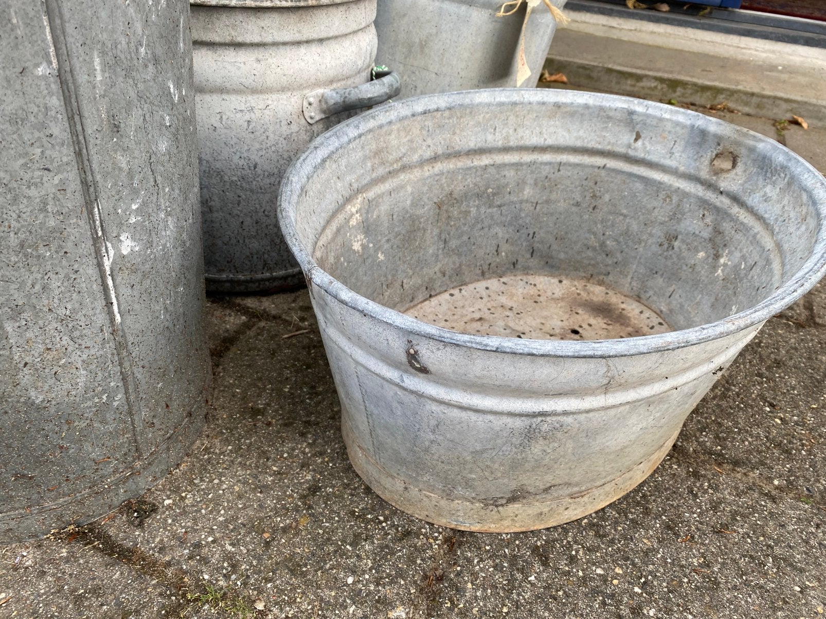 Zinken wasteil, Ophalen