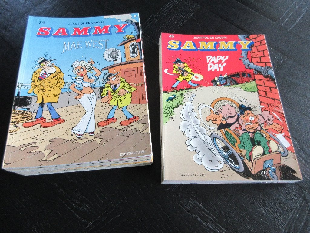 Sammy stripboeken Berck, Boeken, Gelezen, Verzenden, Berck en Cauvin, Meerdere stripboeken