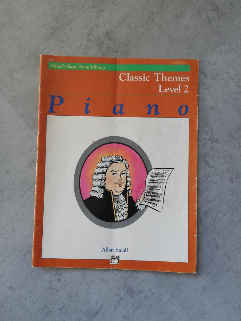 Alfred's basic piano library Classic themes, level 2, Muziek en Instrumenten, Bladmuziek, Klassiek, Les of Cursus, Ophalen of Verzenden