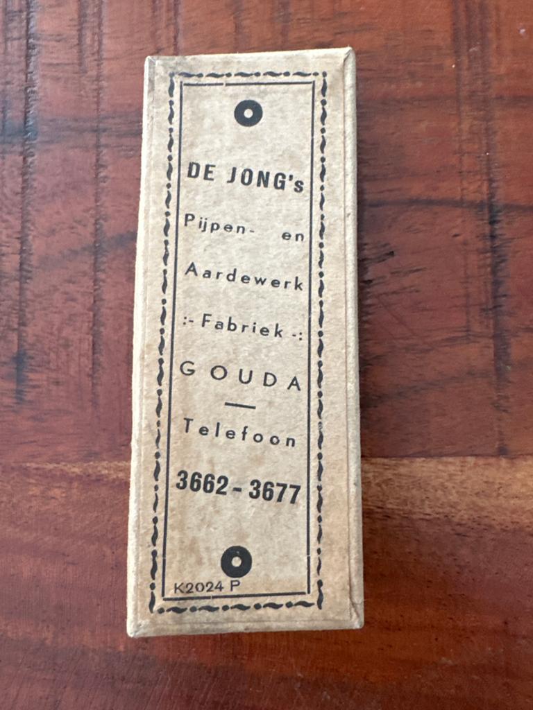Antieke De Jong's Gouda Pijpen in originele doos, Ophalen of Verzenden