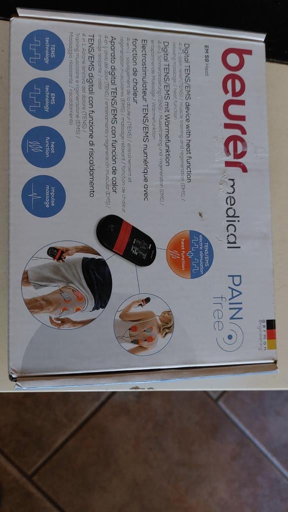 Beurer Medical EM 59 Heat TENS/EMS apparaat, Ophalen of Verzenden, Nieuw, Overige typen